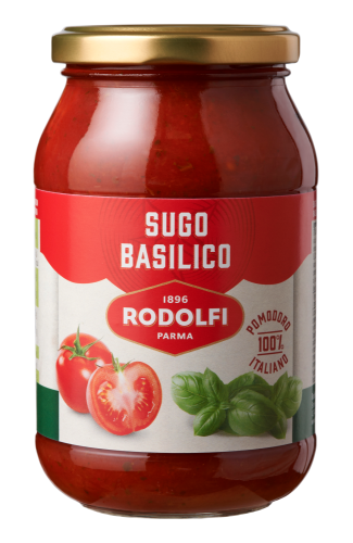 Sugo Basilico Rodolfi VASO 400g